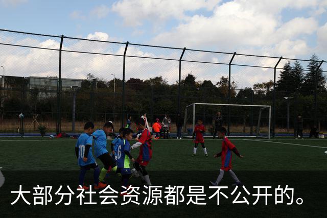 大部分社会资源都是不公开的。