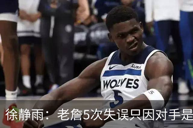 徐静雨：老詹5次失误只因对手是哈登，两个组织大师太了解彼此