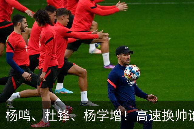 杨鸣、杜锋、杨学增！高速换帅谁能行？两条路必选其一